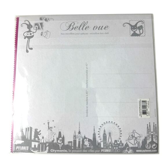 NWT Pylones Belle Vue Budapest Microfiber Screen Cleaning Cloth - Picture 3 of 6